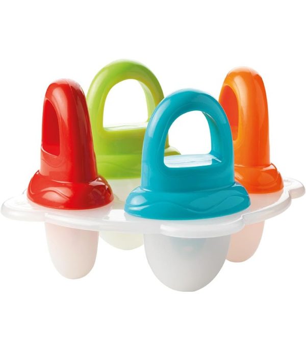 Nuby Fruitcicles, Multicoloured, 4 Count (Pack of 1)