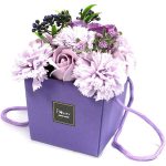 Soap Flower Bouquet – Lavender