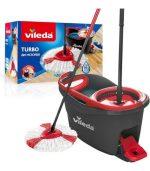 Vileda Turbo Microfibre Spin Mop & Bucket Set